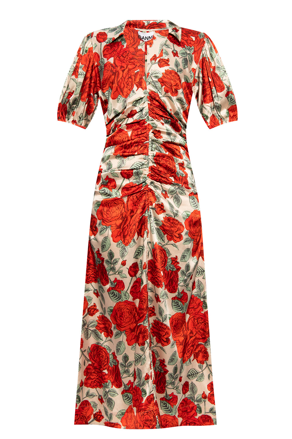 Ganni floral clearance print dress